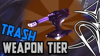BEST to WORST: TRASH weapon tier (Adv. MC,Enforcer,Flechette,Disruptor,Retributor, Cyto)