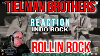 Tielman Brothers Reaction - Rollin Rock - Live TV show 1960 - First Time Hearing - Requested