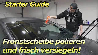 Glasversiegelung entfernen und neu auftragen! Anleitung! Phil testet Glaco RollON im Winter!