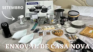 ENXOVAL DE CASA NOVA - SETEMBRO