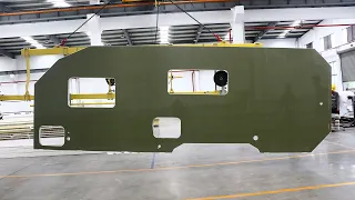 How to Produce One Piece Caravan Composite Panels