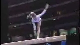 Dominique Moceanu - 1996 Olympics AA - Balance Beam