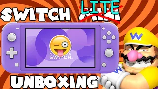 UNBOXING Nintendo Switch Lite!!! New Super Mario Bros. U Deluxe Edition