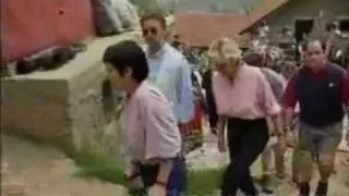 Princess Diana's last day in Bosnia, 1997