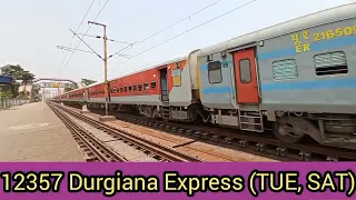 12357 - Durgiana Express // Kolkata - Amritsar // Running day - Tuesday & Saturday ❤️