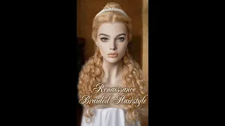 Renaissance Braided Hairstyle