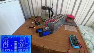 Тест аккумулятора электросамоката обычной электроплитой