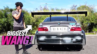 I Bought the BIGGEST Wing for my NFS Most Wanted BMW M3 GTR!