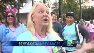 Thousands walk for to raise money for breast cancer research