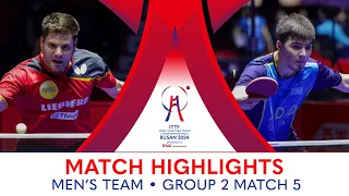 Dimitrij Ovtcharov (GER) vs Alan Kurmangaliyev (KAZ) | MT G2 - Match 5 | #ITTFWorlds2024