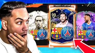 UNE DRAFT 100% PSG - BARCA !! FC24