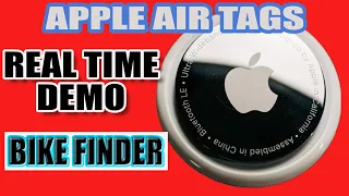 Apple Air Tag review, lets see if we can track a bike