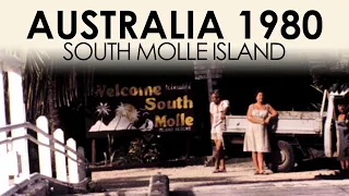 Archive footage of South molle island in the 1980s | Super 8 home movie film