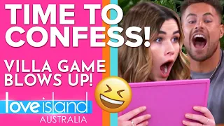 Islanders play BRUTALLY honest game of Chalkboard Confessions | Love Island Australia