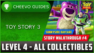 Toy Story 3 - Sunnyside Daycare (Level 4 - All Collectibles) *Achievement / Trophy Guide*