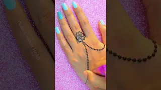 Easy backhand mehndi design | Mehndi design | Creative heArts #shorts