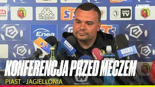 Konferencja przed meczem Piast - Jagiellonia