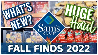 *NEW* SAM'S CLUB SHOP WITH ME + HAUL | WHAT'S NEW AT SAM'S CLUB | FALL 2022