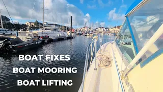 Boat Quick Fixes & How To Moor Up A Boat In A Marina!