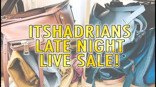 ITSHADRIAN'S LIVE THURSDAY NIGHT DESIGNER HANDBAG SALE FT- CHANEL, LOEWE, YSL, & MORE!!!