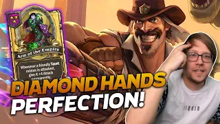 We Got Some Diamond Hands Perfection This Game! | Hearthstone Battlegrounds | Savjz
