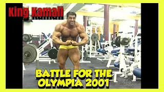 KING KAMALI - BACK WORKOUT - BATTLE FOR THE OLYMPIA 2001 DVD