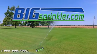 SS2 - 1" Stainless Steel Wheeled Sprinkler Cart Video