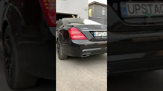 Регулируемый выхлоп Mercedes-Benz S500 W221 /Adjustable exhaust Mercedes-Benz S500 W221