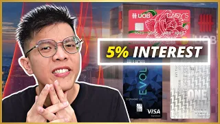 Best Card for UOB 5% Interest | UOB One vs EVOL vs Lady’s
