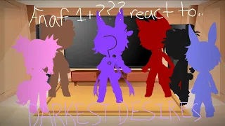 Fnaf 1 + mystery person react to Darkest Desires