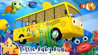 Canciones Infantiles | Autobús Bajo el Mar | Dibujos Animados | Little Baby Bum en Español