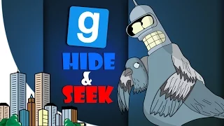 #8 Garry's Mod Hide And Seek Смешные Моменты : Превращение в Птиц!