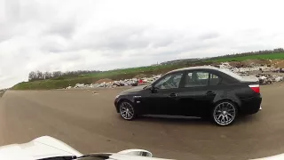 BMW M5 e60 vs Porsche Panamera 4S