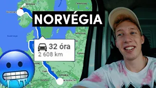 Bicós Roadtripre indultunk Norvégia felé!