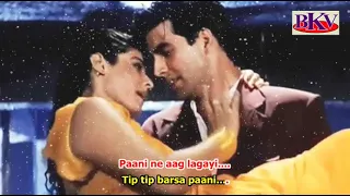 Tip Tip Barsa Pani - KARAOKE - Mohra 1994 - Akshay Kumar & Raveena Tandon