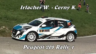 IRLACHER W. - CERNY K. | RALLY 2 VALLI 2022 | PEUGEOT 208 RALLY 4