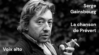 Gainsbourg - La chanson de Prévert - alto