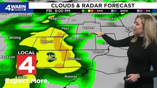 Tracking rain, temp drop through weekend in Metro Detroit: What to expect