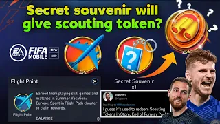 WILL SECRET SOUVENIR GIVE SCOUTING TOKEN IN SUMMER VACATION FIFA MOBILE 22| PACK OPENING FIFA MOBILE