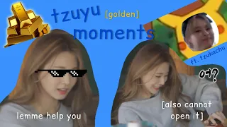 golden tzuyu moments that prove she’s the maknae on top 💛