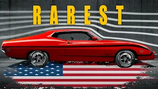 9 RAREST AMERICAN MUSCLE Cars Ever Made!