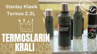 Tam bir Efsane! Stanley Classic Bottle 2.3L inceleme ve karşılaştırma.