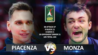 Piacenza vs Monza | Italian Volleyball SuperLega 2023/2024