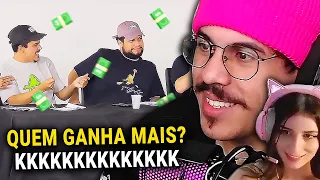 QUEM GANHA MAIS POR MÊS? O RANKING! | Michi Reage (Aqueles Caras) feat. @luluquisita