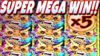 ★ SUPER HUGE BIG WIN!!! ★ DRAGON OF THE EASTERN OCEAN SLOT MACHINE BONUS Aristocrat Slots