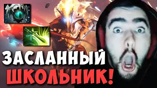 STRAY ПОПАЛСЯ С ЗАСЛАНЫМ ХЕЙТЕРОМ ! СТРЕЙ ДЖАГГЕР МИД ! Juggernaut Carry mid Dota 2 Лучшее со Стреем