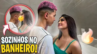 BRUNINHA E FARIAS PRESOS NO BANHEIRO! 😱