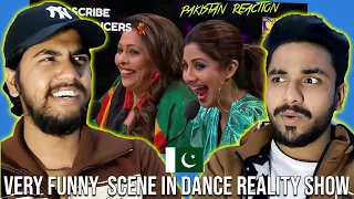 VERY FUNNY 😂 SCENE IN INDIAN DANCE REALITY SHOW | PAKISTAN REACTION