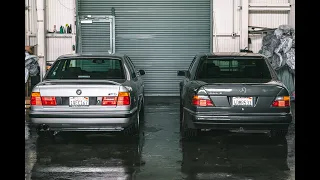 Talking Cars 001: Mercedes-Benz 500e and BMW e34 M5