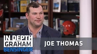 Joe Thomas: Johnny Manziel couldn’t commit to the NFL